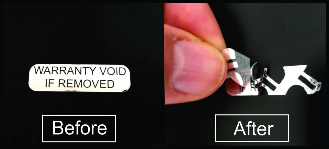 Void-If-Removed Labels