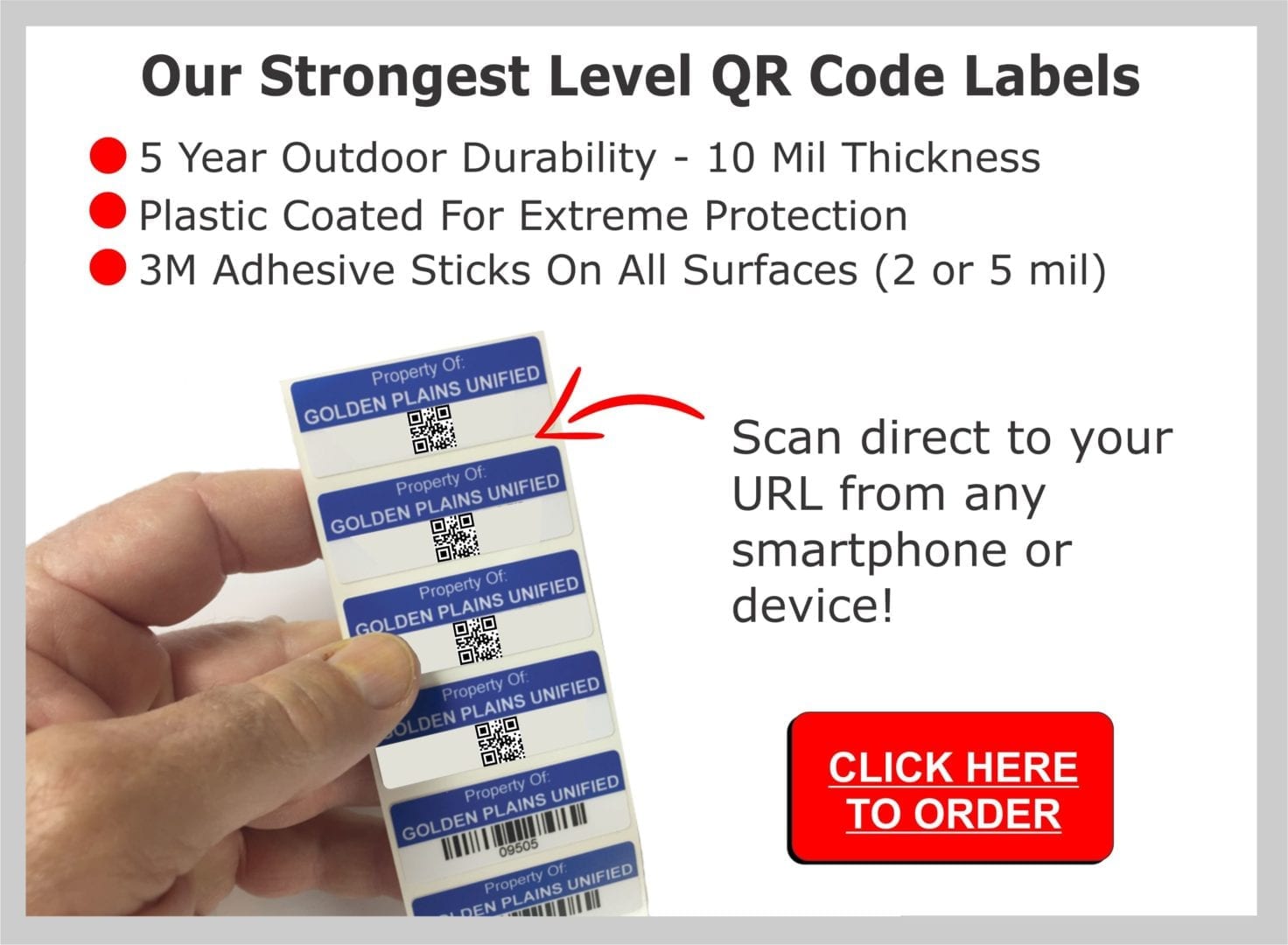 2D Barcode Labels