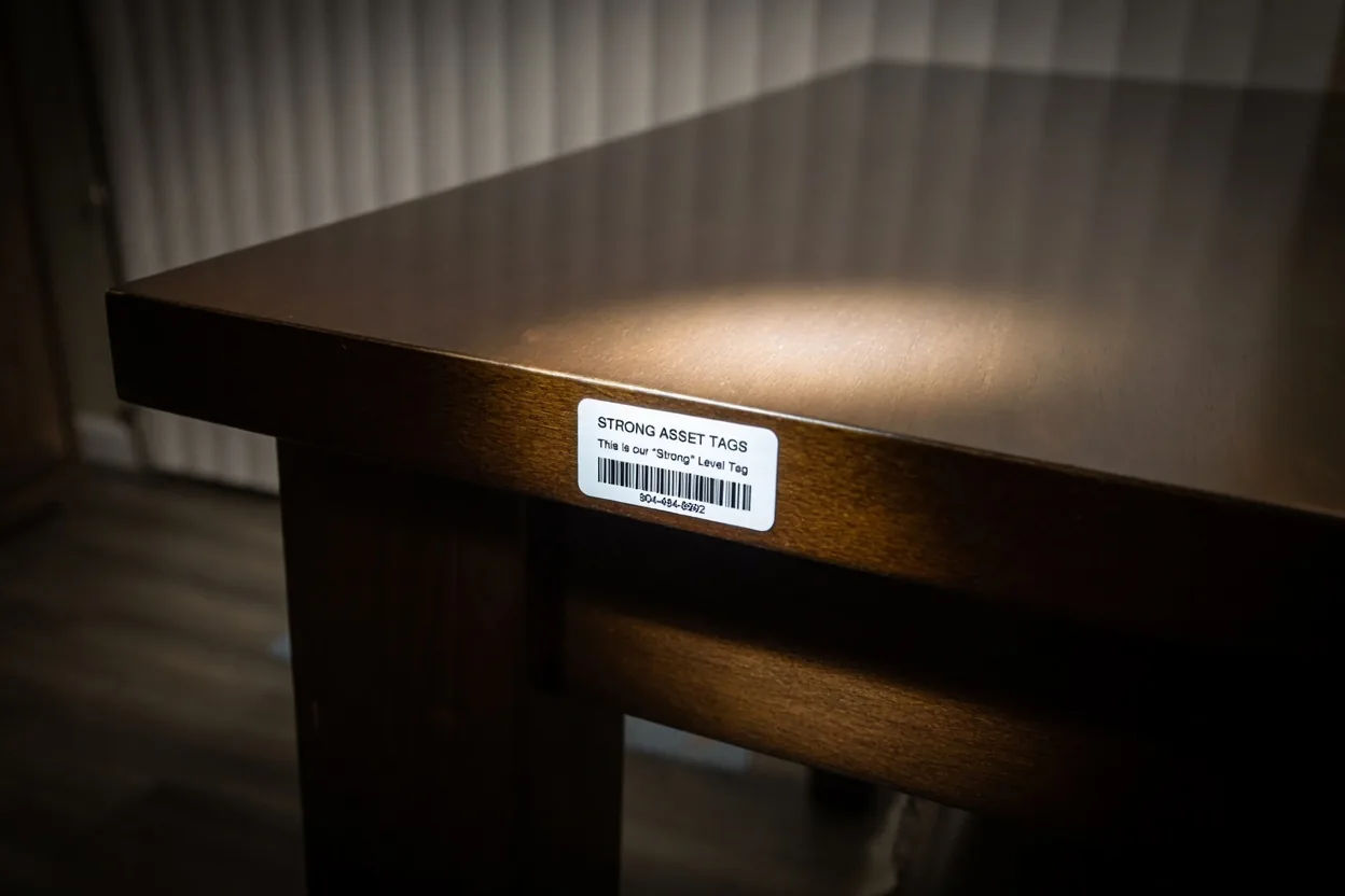 Strong tier asset tag in real-world use