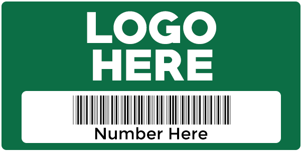 Barcode + logo